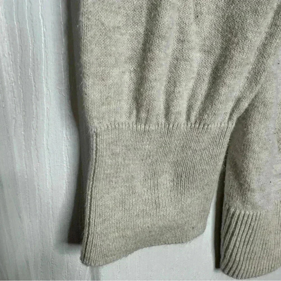GAP Factory Cardigan 3/4 Sleeves Cream Size Extra  Small - Picture 3 of 15